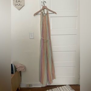 Sundress Halter Jumpsuit